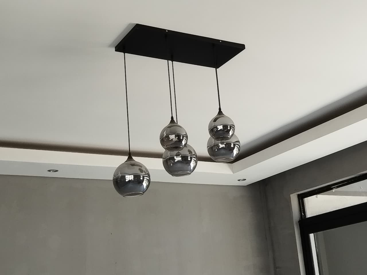 Antiqued Brass Lantern Pendant