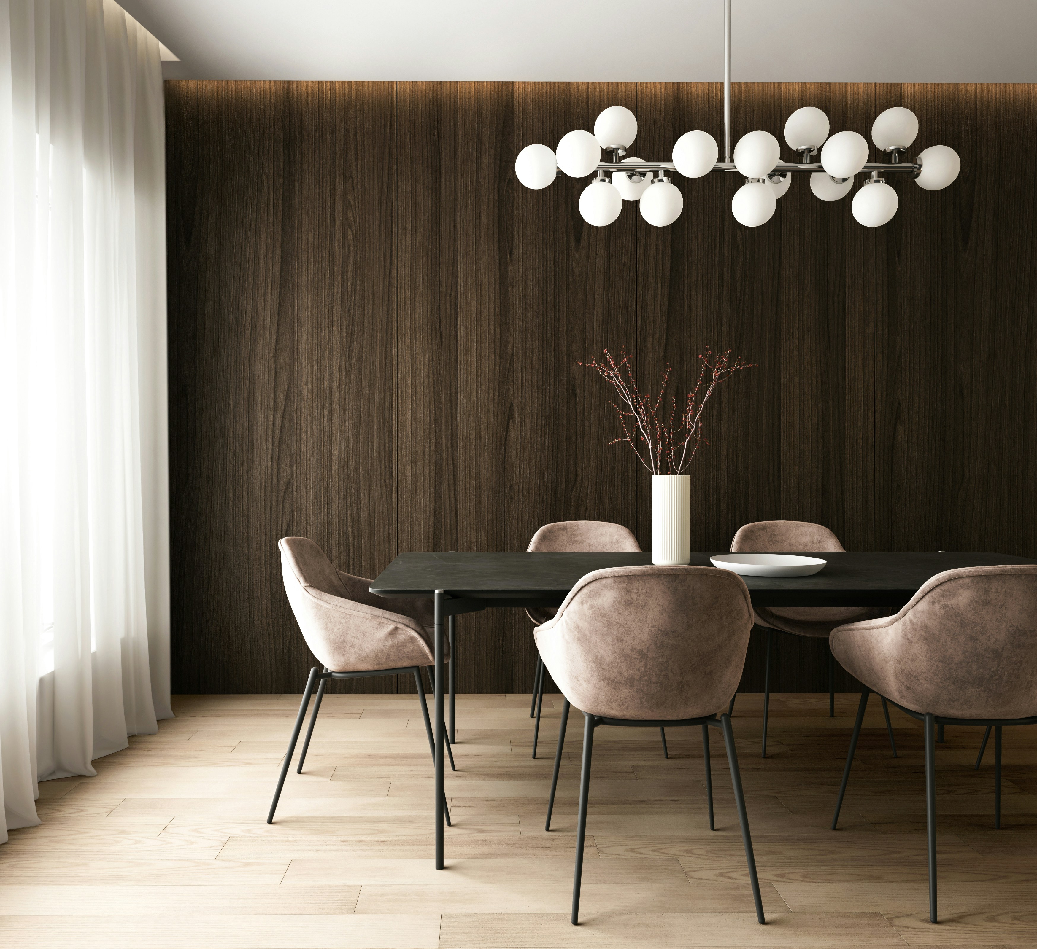 Rattan Woven Pendant